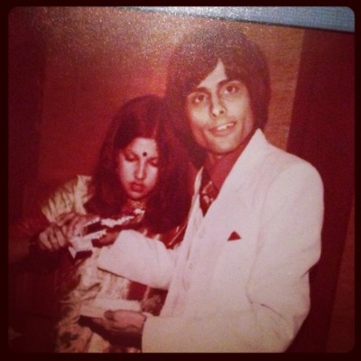 Richa Moorjani's parents, Ramakant Shukla and Minnie Shukla.